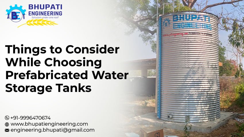 Prefabricated Water Storage Tanks